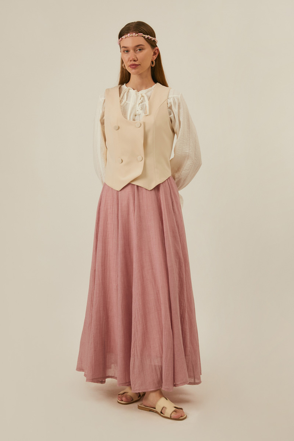 Derin Yaka Yelek Taş - 2