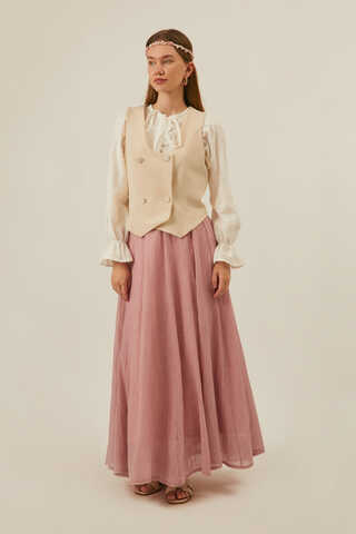 Derin Yaka Yelek Taş - 6