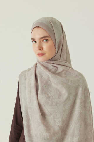 Desenli Bambu Şal Taş - 1