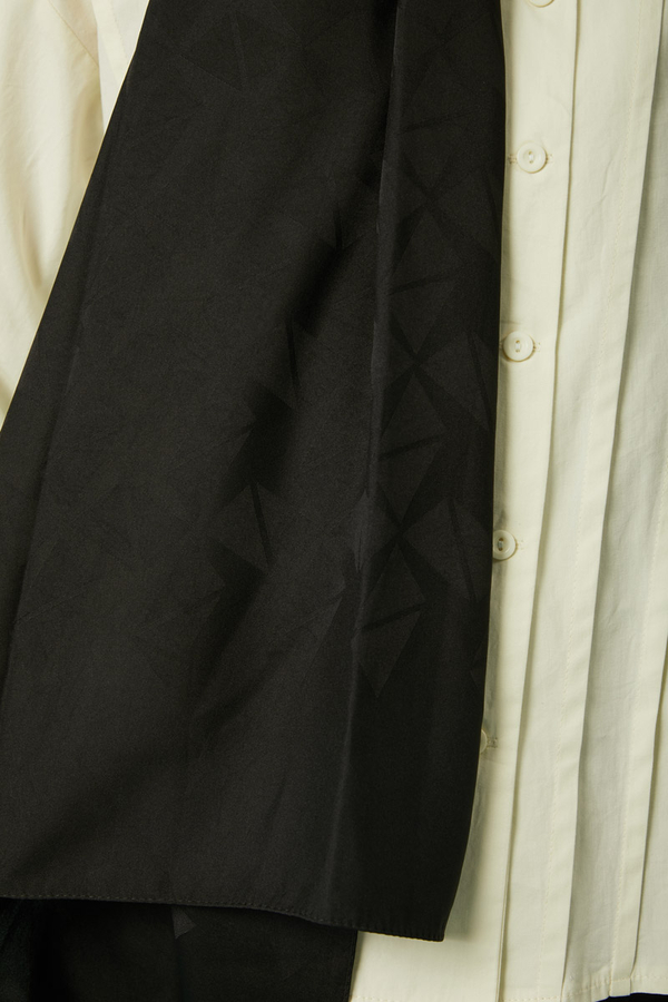 Desenli Jakar Şal Siyah - 8