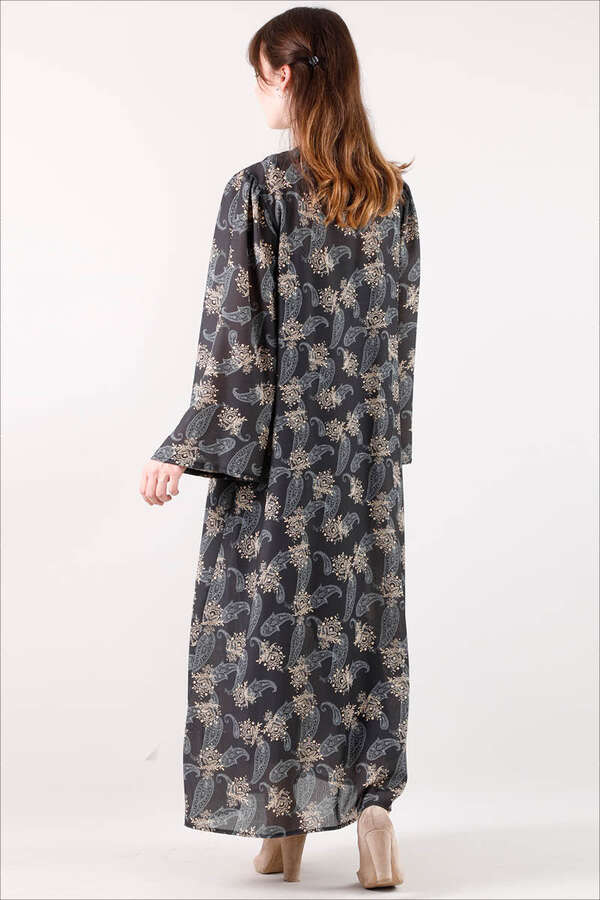 Desenli Kap Siyah - 5