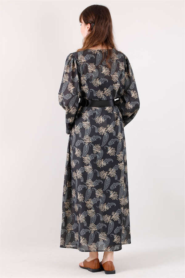 Desenli Kap Siyah - 6