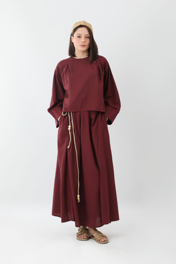 Devin Etek Takım Bordo - 3