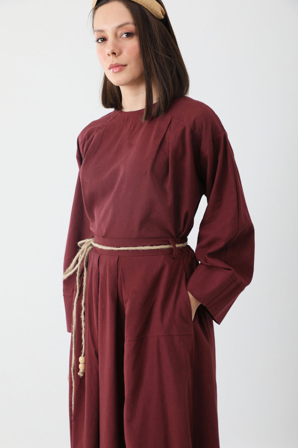 Devin Etek Takım Bordo - 4