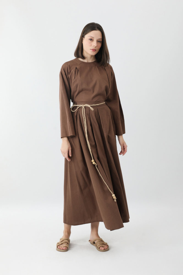 Devin Etek Takım Kahverengi - 6