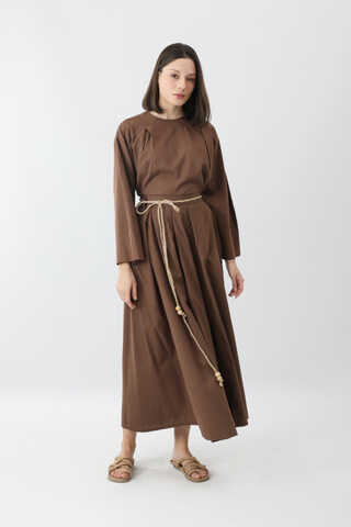 Devin Etek Takım Kahverengi - 6