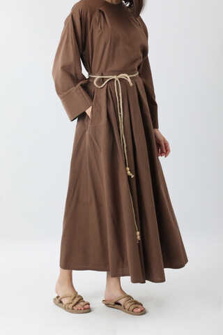 Devin Etek Takım Kahverengi - 7