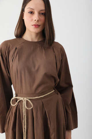 Devin Etek Takım Kahverengi - 10