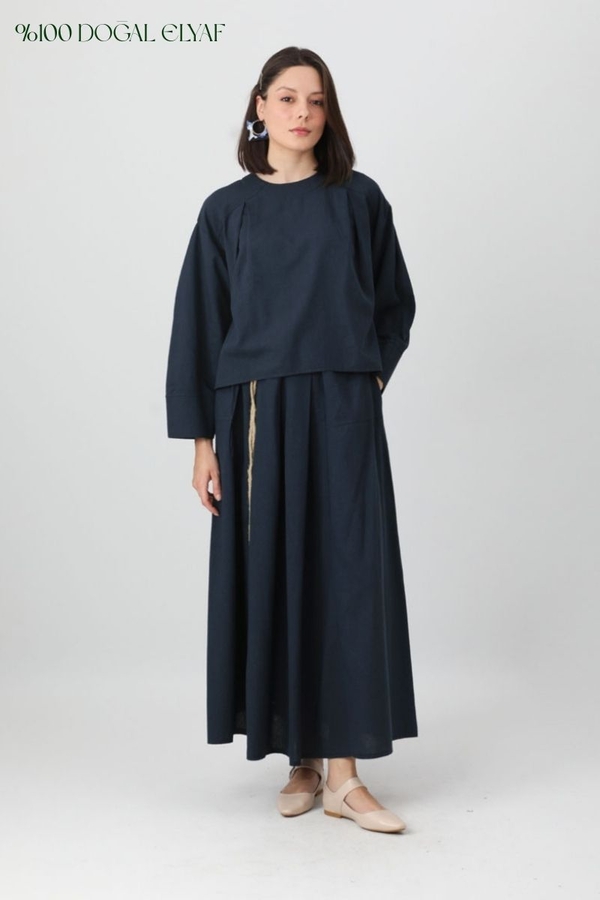 Devin Etek Takım Lacivert - 1