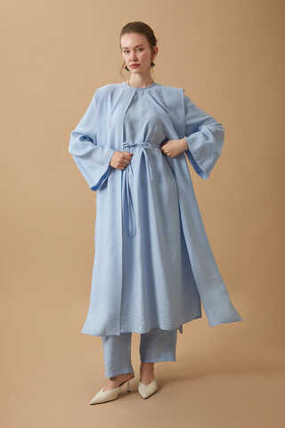 Diena Tunic Set Baby Blue - 1
