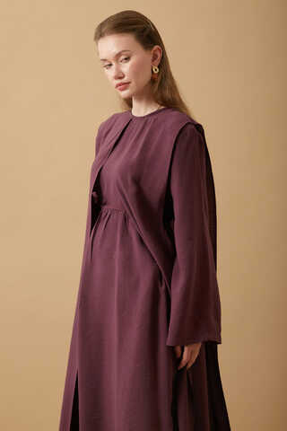 Diena Tunic Set Burgundy - 9