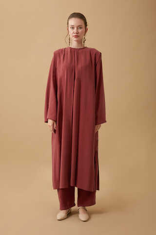 Diena Tunic Set Dark BrickDiena Tunic Set Dark Brick - 1