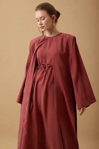 Diena Tunic Set Dark BrickDiena Tunic Set Dark Brick - 4