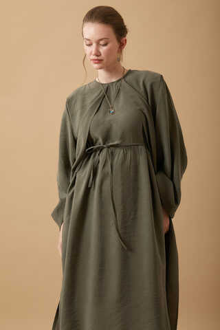Diena Tunic Set Khaki - 1