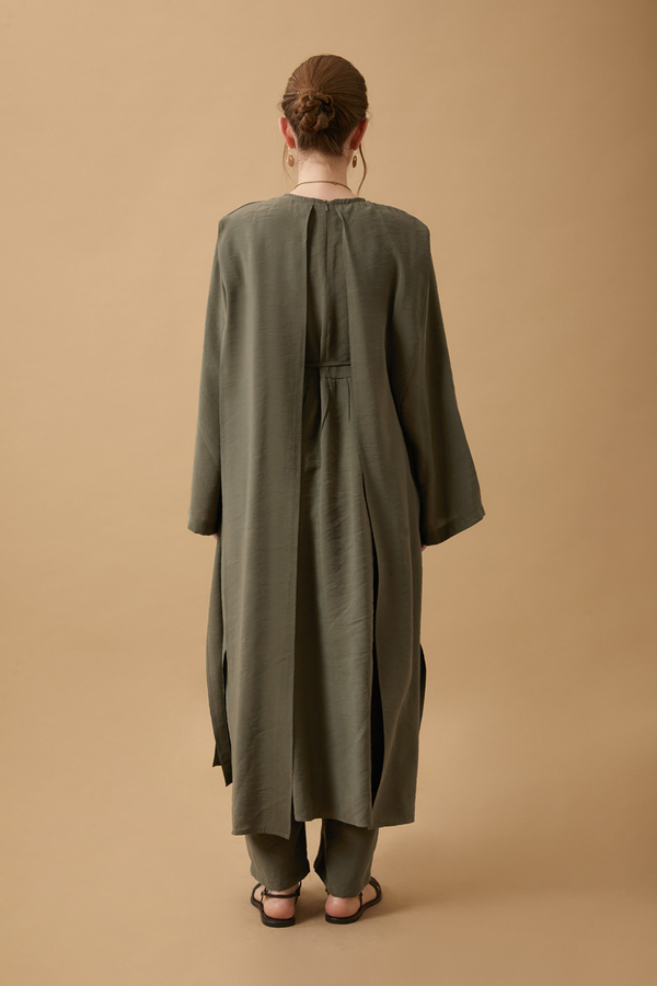 Diena Tunic Set Khaki - 5