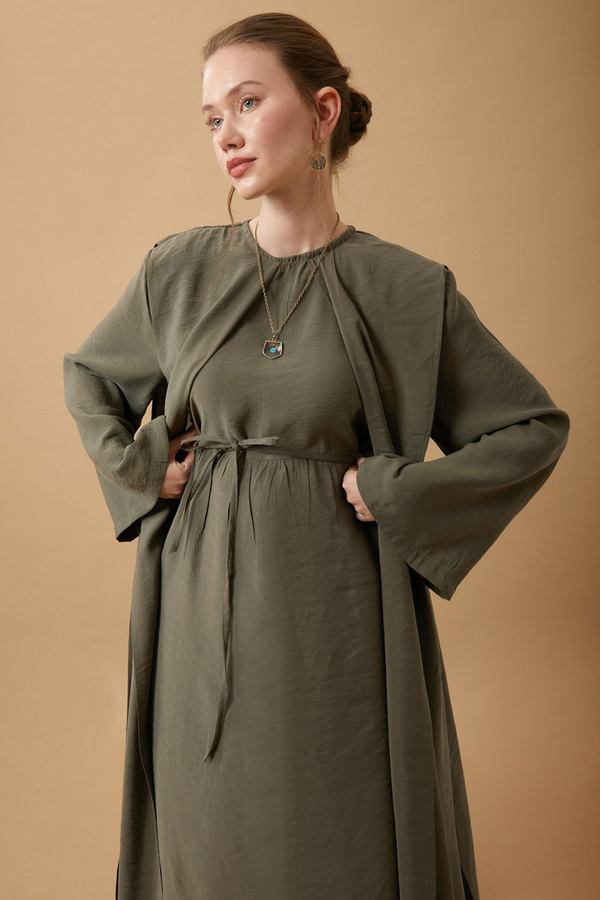 Diena Tunic Set Khaki - 3