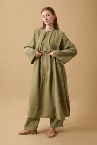 Diena Tunic Set Light Green - 1