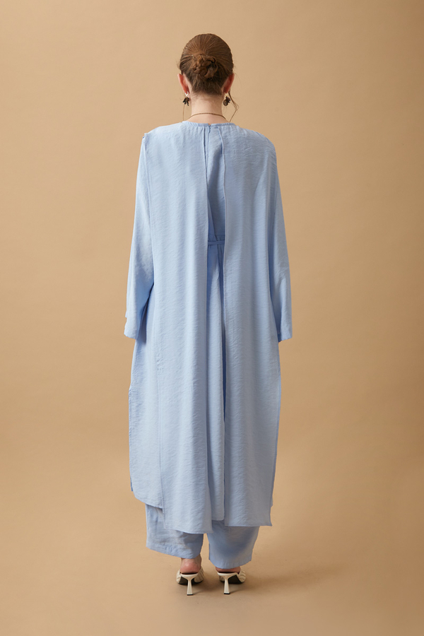 Diena Tunik Takım Bebe Mavisi - 5