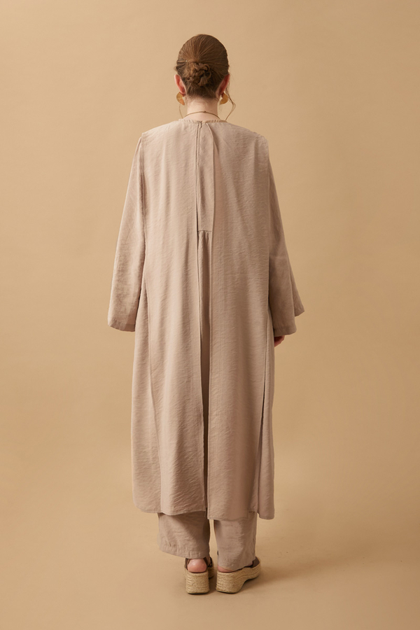 Diena Tunik Takım Bej - 6