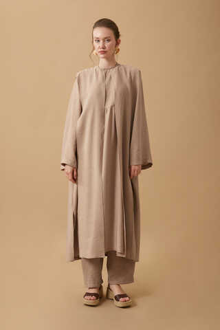 Diena Tunic Set Beige - 1