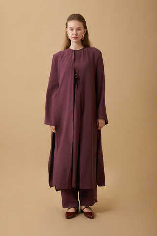 Diena Tunik Takım Bordo - 6