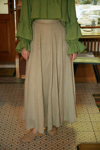 Dikiş Detaylı Salaş Etek Taş - 5