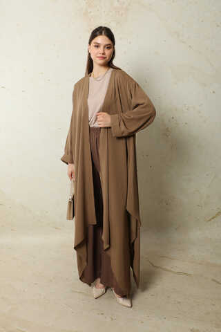 Dökümlü Abaya Taba - 4