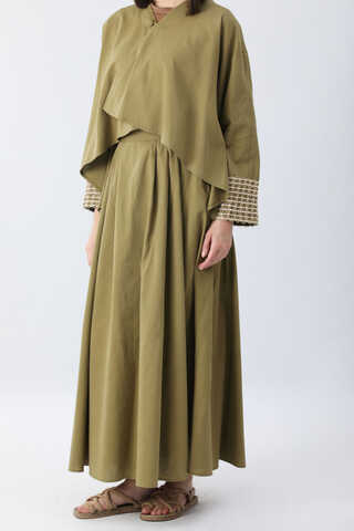 Dora Kimono Takım Haki - 4