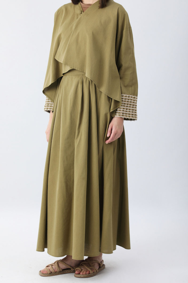 Dora Kimono Takım Haki - 4