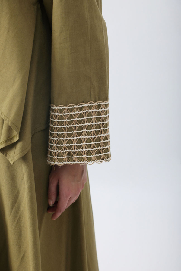 Dora Kimono Takım Haki - 5