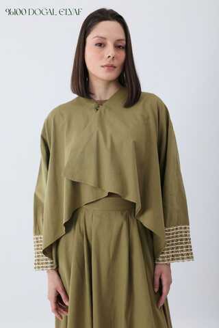 Dora Kimono Takım Haki - 1