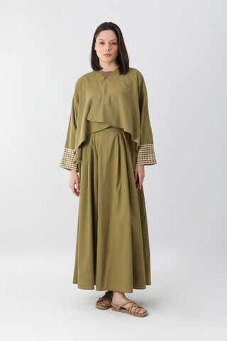 Dora Kimono Takım Haki - 2