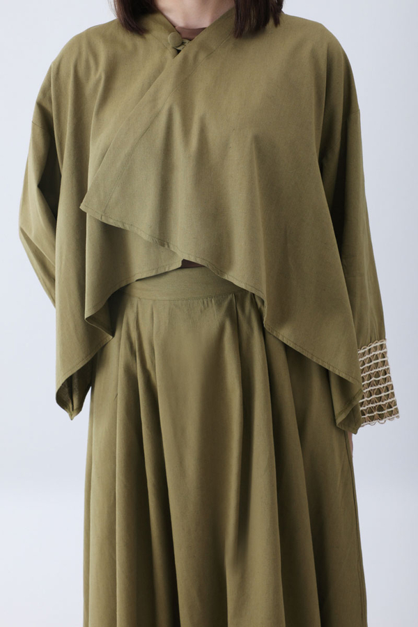 Dora Kimono Takım Haki - 7