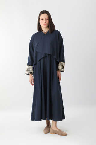 Dora Kimono Takım Lacivert - 3