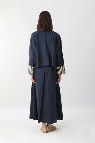 Dora Kimono Takım Lacivert - 10