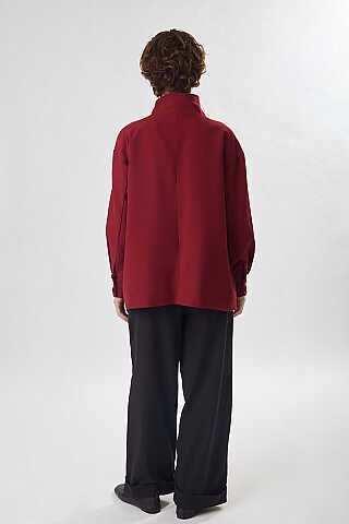 Double Paça Poliviskon Pantolon Kahve - 5