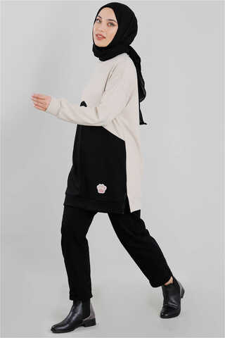 Dual Color Sweat Mink - 1