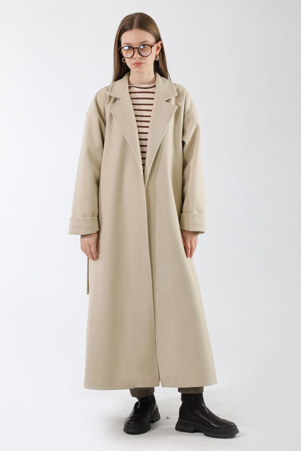 Duble Kol Kaban Krem - 1