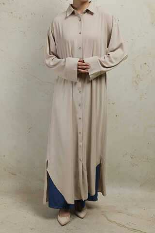 Duble Kol Salaş Gömlek Taş - 3