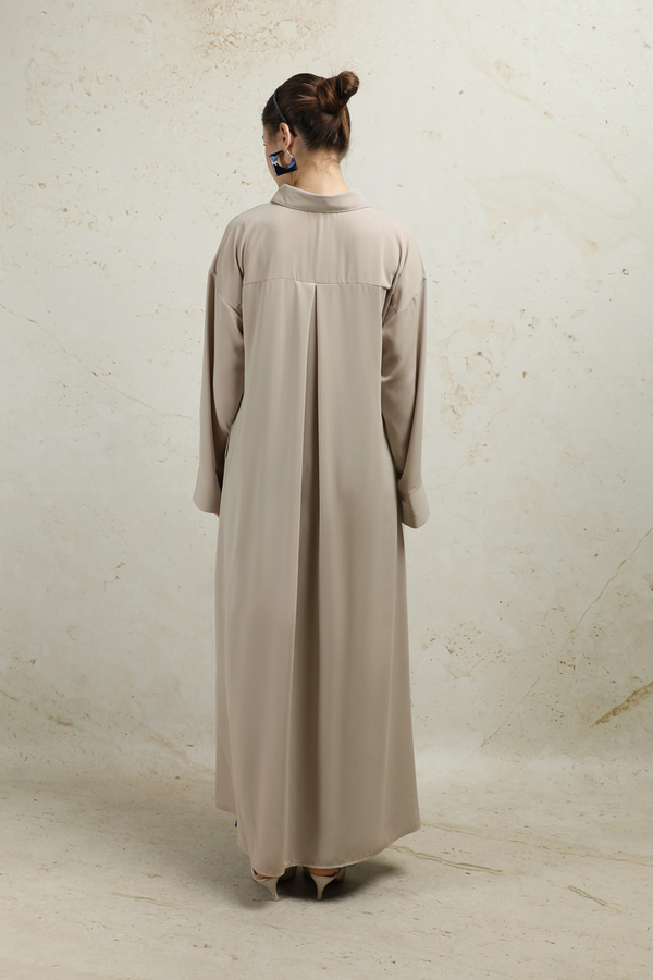 Duble Kol Salaş Gömlek Taş - 8