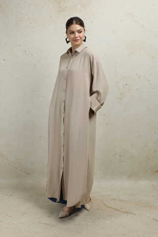 Duble Kol Salaş Gömlek Taş - 2