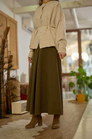 Düğmeli Triko Hırka Ekru - 3