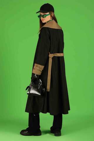 Duo Trençkot Koyu Taş - 5