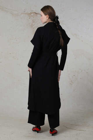 Cepli Yelek Takım Siyah - 6