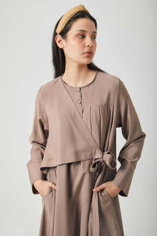 Edil Dress Beige - 14