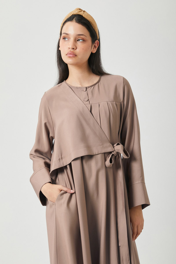 Edil Dress Beige - 8