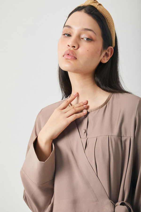 Edil Dress Beige - 6