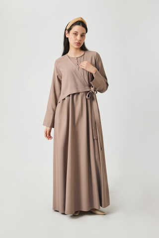 Edil Dress Beige - 7