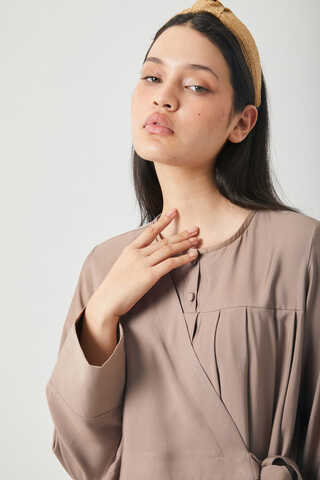 Edil Dress Beige - 6