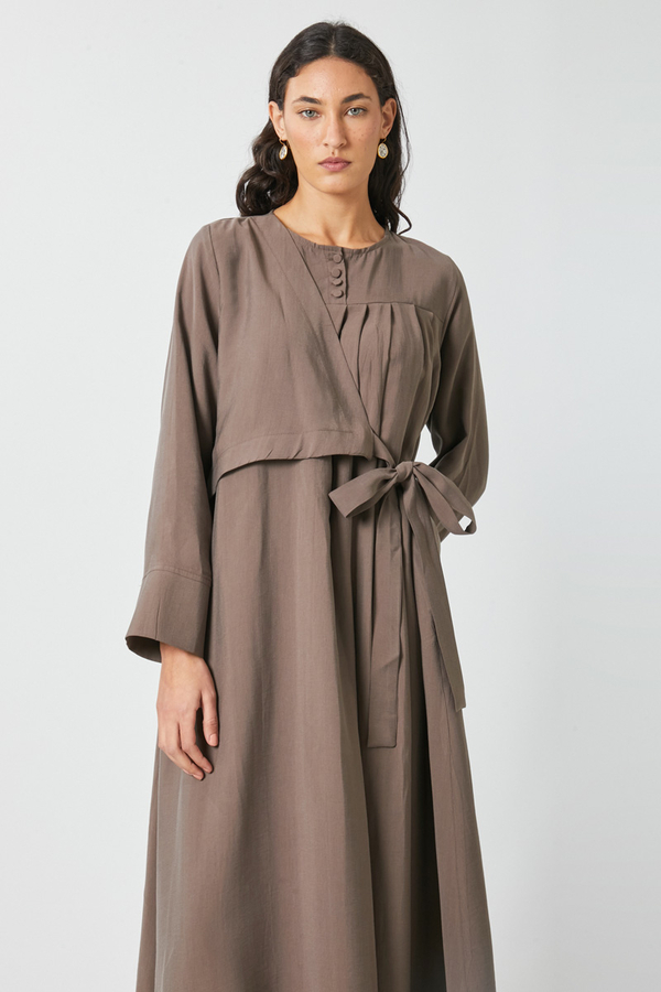Edil Dress Brown - 7